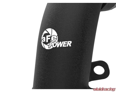 aFe Power Bladerunner 3" Aluminum Cold Charge Pipe Black Genesis G70 | Kia Stinger 2018-2023 - 46-20509-B