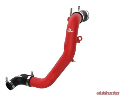 aFe Power Bladerunner 3" Aluminum Cold Charge Pipe Red Genesis G70 | Kia Stinger 2018-2023 - 46-20509-R