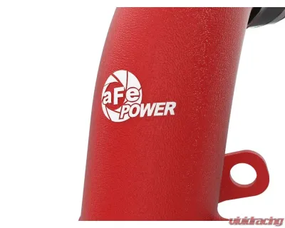 aFe Power Bladerunner 3" Aluminum Cold Charge Pipe Red Genesis G70 | Kia Stinger 2018-2023 - 46-20509-R