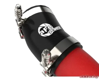 aFe Power Bladerunner 3" Aluminum Cold Charge Pipe Red Genesis G70 | Kia Stinger 2018-2023 - 46-20509-R