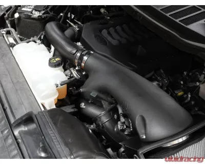 aFe Power Bladerunner 3" Aluminum Hot and Cold Charge Pipe Kit Black Ford F-150 | Raptor 2021-2025 - 46-20514-B