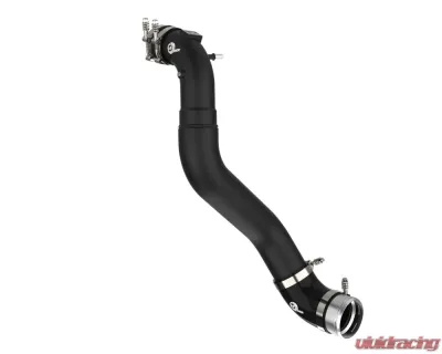 aFe Power Bladerunner 3" Aluminum Hot and Cold Charge Pipe Kit Black Ford F-150 | Raptor 2021-2025 - 46-20514-B