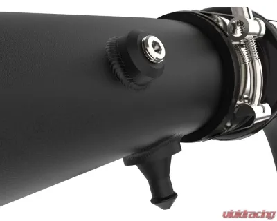 aFe Power Bladerunner 3" Aluminum Hot and Cold Charge Pipe Kit Black Ford F-150 | Raptor 2021-2025 - 46-20514-B