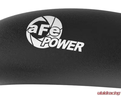 aFe Power Bladerunner 3" Aluminum Hot Charge Pipe Black Ford F-150 | Raptor 2021-2025 - 46-20518-B