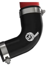 aFe Power Bladerunner 2-1/2" Aluminum Hot Charge Pipe Red Toyota Land Cruiser 2022-2023                                     - 46-20558-R - Image 6
