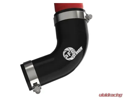 aFe Power Bladerunner 2-1/2" Aluminum Hot Charge Pipe Red Toyota Land Cruiser 2022-2023 - 46-20558-R