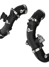 aFe Power Bladerunner 2.5in Aluminum Hot Charge Pipe Black Toyota Tundra V6-3.5L tt 2022-2024                                     - 46-20568-B - Image 2
