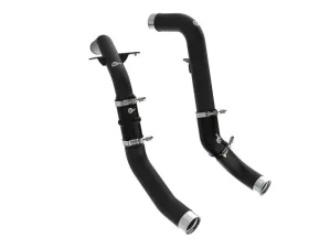 aFe Power Bladerunner Aluminum Hot and Cold Charge Pipe Kit - Black Ram 1500 V6 3.0L (td) 2020-2022