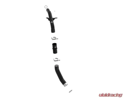 aFe Power Bladerunner 2.5" - 3" Aluminum Hot Charge Pipe - Black Ram 1500 V6 3.0L (td) 2020-2022 - 46-20598-B