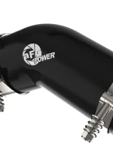 aFe Power Bladerunner 3" Aluminum Cold Charge Pipe - Black Ram 1500 V6 3.0L (td) 2020-2022                                     - 46-20599-B - Image 5
