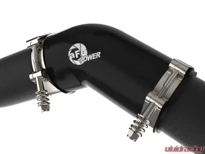 aFe Power Bladerunner 3" Aluminum Cold Charge Pipe - Black Ram 1500 V6 3.0L (td) 2020-2022 - 46-20599-B