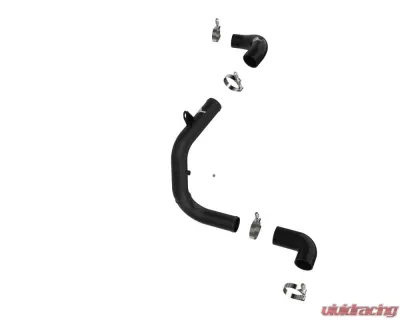 aFe Power Bladerunner 2.5" Aluminum Hot Charge Pipe - Black Audi A3 | Volkswagen GTI L4 2.0L (t) 2022-2023 - 46-20608-B