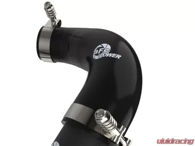 aFe Power Bladerunner 2.5" Aluminum Hot Charge Pipe - Black Audi A3 | Volkswagen GTI L4 2.0L (t) 2022-2023 - 46-20608-B