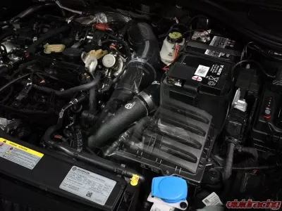 aFe Power Bladerunner 2.5" Aluminum Hot Charge Pipe - Black Audi A3 | Volkswagen GTI L4 2.0L (t) 2022-2023 - 46-20608-B