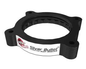 AFE Power Silver Bullet Throttle Body Spacer Kit Black for Nissan Frontier 2020-2023