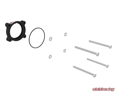 AFE Power Silver Bullet Throttle Body Spacer Kit Black for Nissan Frontier 2020-2023 - 46-36011B