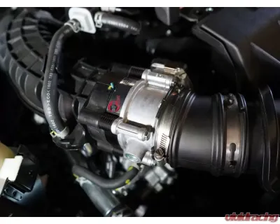 AFE Power Silver Bullet Throttle Body Spacer Kit Black for Nissan Frontier 2020-2023 - 46-36011B