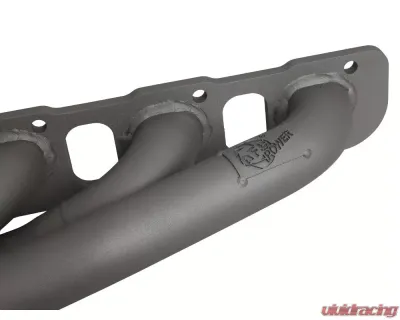 aFe Power Twisted Steel 1-3/4" 304 Stainless Headers w/ Titanium Coat Finish Dodge Challenger | Charger 2015-2023 - 48-32031-T