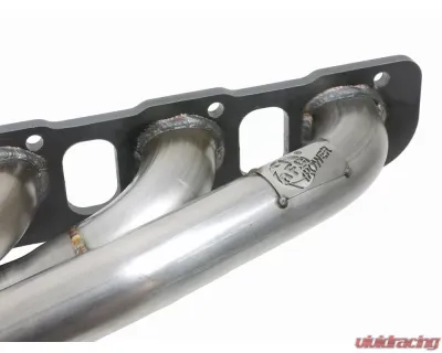 aFe Power Twisted Steel 1-3/4" 304 Stainless Headers w/ Raw Finish Dodge Challenger | Charger 2015-2022 - 48-32031