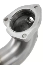 aFe Power Twisted Steel Down Pipe 2-1/2in 304 Stainless Steel w/ Cat MINI Cooper S (R56) L4 1.6L (t) 2009-2013                                     - 48-36318-1HC - Image 3