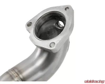aFe Power Twisted Steel Down Pipe 2-1/2in 304 Stainless Steel w/ Cat MINI Cooper S (R56) L4 1.6L (t) 2009-2013 - 48-36318-1HC
