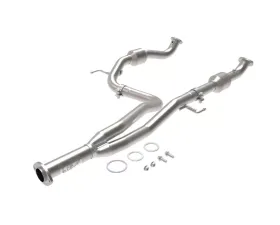 aFe Power Twisted Steel Y-Pipe 2-1/2