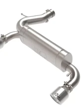 aFe Power Vulcan Series 3"to 2-1/2" 304 Stainless Steel Axleback Exhaust System with Polished Tips Ford Bronco L4-2.3L t | V6-2.7L tt 2021-2024                                     - 49-33137-P - Image 5