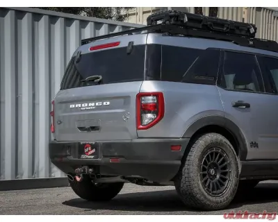 aFe Power Vulcan Series 2-1/2" 304 Stainless Steel Axleback Exhaust for Ford Bronco Sport 2021-2025 - 49-33141-P