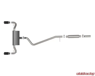 aFe Power Vulcan Series 2.5" 304 Stainless Steel Catback Exhaust System for Ford Bronco Sport 2021-2025 - 49-33142-B