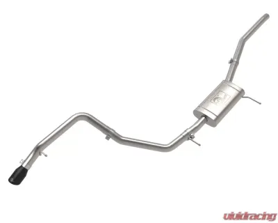 aFe Power Vulcan Series 2-1/2" 304 Stainless Steel Catback Exhaust System with Black Tip Ford Maverick L4-2.0L t 2022-2024 - 49-33145-B