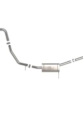 aFe Power Vulcan Series 2-1/2" 304 Stainless Steel Catback Exhaust System with Black Tip Ford Maverick L4-2.0L t 2022-2024                                     - 49-33145-B - Image 5