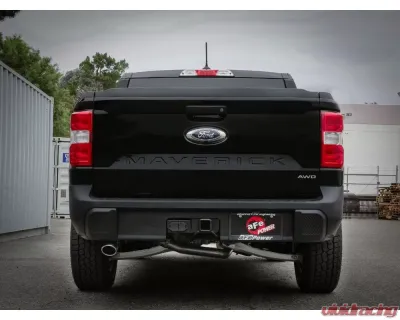 aFe Power Vulcan Series 2-1/2" 304 Stainless Steel Catback Exhaust System with Polished Tip Ford Maverick L4-2.0L t 2022-2024 - 49-33145-P