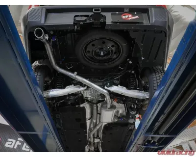 aFe Power Vulcan Series 2-1/2" 304 Stainless Steel Catback Exhaust System with Polished Tip Ford Maverick L4-2.0L t 2022-2024 - 49-33145-P