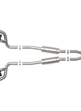 aFe Power Gemini XV 2.5" 304 Stainless Catback Exhaust System w/ Cut-Out Kia Stinger V6 3.3L (tt) 2018-2023                                     - 49-37025 - Image 3