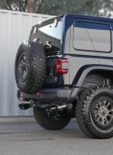aFe Power Vulcan Series 3" to 2-1/2" 304 Stainless Steel Catback Exhaust System with Black Tip Jeep Wrangler 392 V8-6.4L 2021-2024                                     - 49-38098-B - Image 4