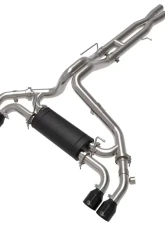 aFe Power Vulcan Series 3" to 2-1/2" 304 Stainless Steel Catback Exhaust System with Black Tip Jeep Wrangler 392 V8-6.4L 2021-2024                                     - 49-38098-B - Image 5