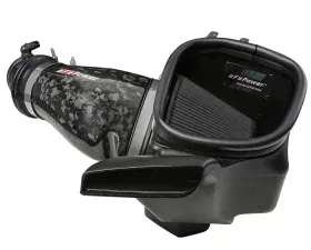 aFe Power Track Series Carbon Fiber Cold Air Intake System w/Black Pro 5R Filter Dodge Durango SRT Hellcat | Jeep Grand Cherokee Trackhawk V8-6.2L (sc) 2018-2021