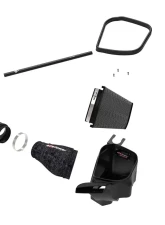 aFe Power Track Series Carbon Fiber Cold Air Intake System w/Black Pro 5R Filter Dodge Durango SRT Hellcat | Jeep Grand Cherokee Trackhawk V8-6.2L (sc) 2018-2021                                     - 57-10028K - Image 2