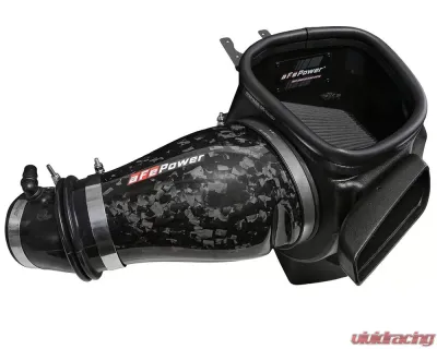 aFe Power Track Series Carbon Fiber Cold Air Intake System w/Black Pro 5R Filter Dodge Durango SRT Hellcat | Jeep Grand Cherokee Trackhawk V8-6.2L (sc) 2018-2021 - 57-10028K