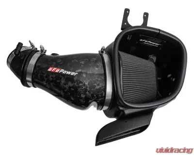 aFe Power Track Series Carbon Fiber Cold Air Intake System w/Black Pro 5R Filter Dodge Durango SRT Hellcat | Jeep Grand Cherokee Trackhawk V8-6.2L (sc) 2018-2021 - 57-10028K