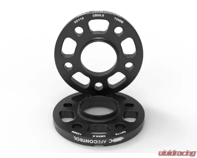 aFe Power Control Billet Aluminum 15mm Wheel Spacers Audi | BMW | Mercedes-Benz | Porsche 1994-2003 - 610-721002-B