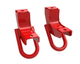 aFe Power Control Front Tow Hook Red Toyota Tundra V6-3.5L 2022-2024