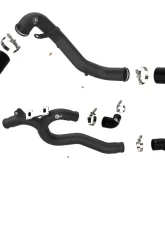 aFe Power Black Aluminum BladeRunner Hot & Cold Charge Pipe Kit Genesis | Kia 2018-2023                                     - 46-20504-B - Image 2