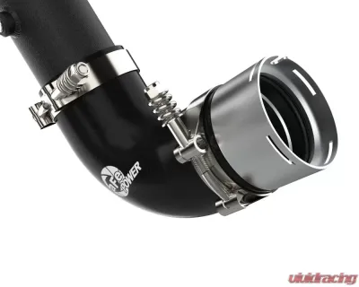 aFe Power Bladerunner 2.5" to 2.75" Aluminum Hot Charge Pipe Ford Bronco EcoBoost L4 2.3L (t) 2021-2023 - 46-20578-B