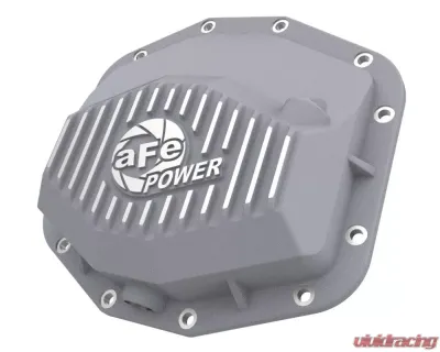 aFe Power Street Series Rear Differential Cover Raw w/ Machined Fins Ram TRX V8 6.2L 2021-2024 - 46-71280A