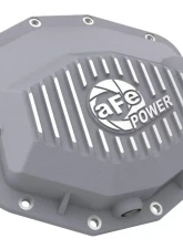 aFe Power Street Series Rear Differential Cover Raw w/ Machined Fins Ram TRX V8 6.2L 2021-2024                                     - 46-71280A - Image 3