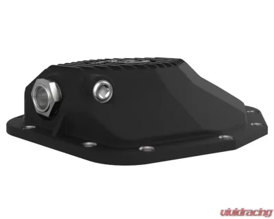 aFe Power Pro Series Rear Differential Cover Black w/ Machined Fins & Gear Oil Ram TRX V8 6.2L 2021-2024 - 46-71281B