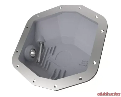 aFe Power Pro Series Rear Differential Cover Black w/ Machined Fins & Gear Oil Ram TRX V8 6.2L 2021-2024 - 46-71281B