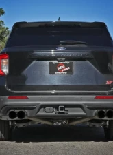 aFe Power Mach Force-Xp 2-1/2" 304 Stainless Steel Catback Exhaust System with Black Tips Lincoln Aviator | Ford Explorer ST V6-3.0L tt 2020-2024                                     - 49-33139-B - Image 5