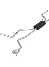 aFe Power Mach Force-Xp 2-1/2" 304 Stainless Steel Catback Exhaust System with Polished Tips Lincoln Aviator | Ford Explorer ST V6-3.0L tt 2020-2024                                     - 49-33139-P - Image 6